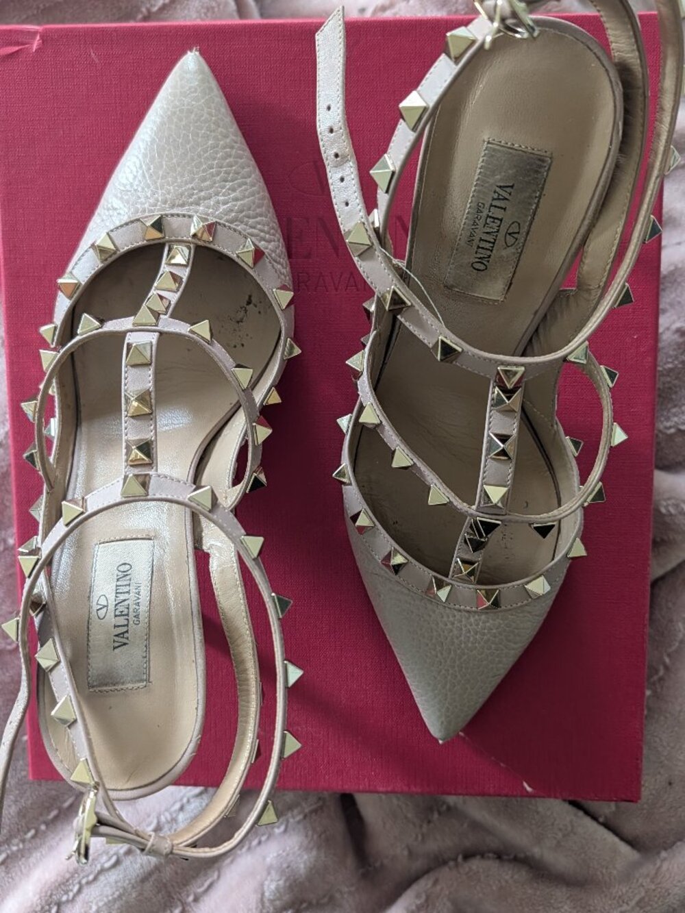 Valentino Studded Stiletto Heels – Size 39